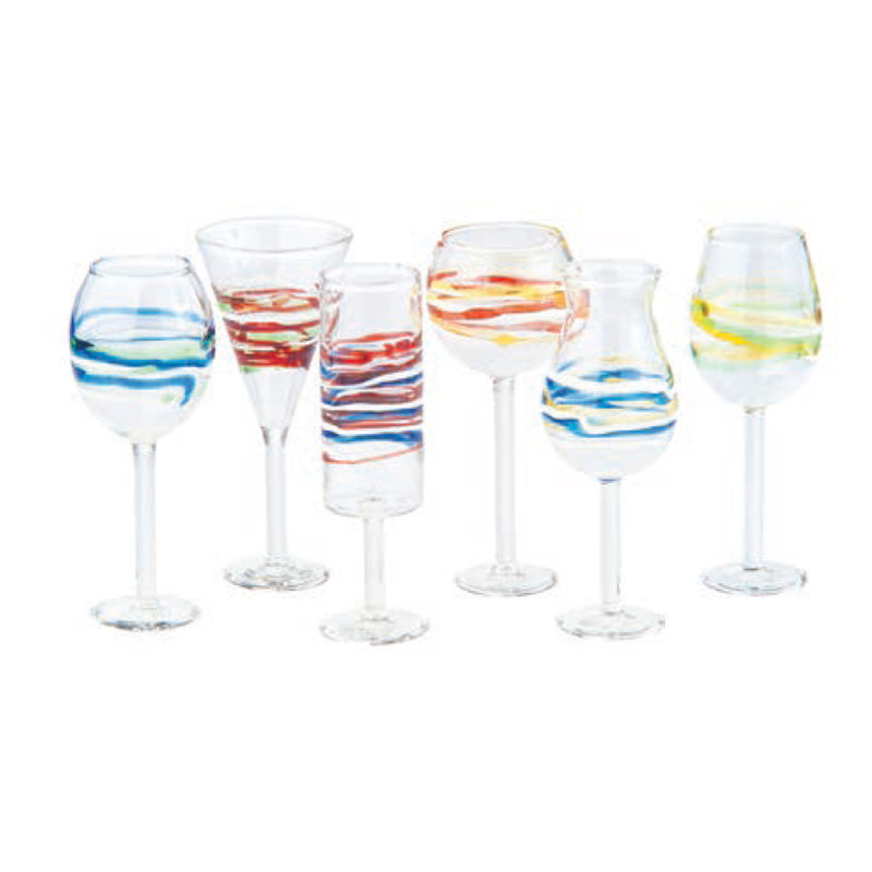 Abigails Isola 6Piece Assorted Glassware Set & Reviews Wayfair